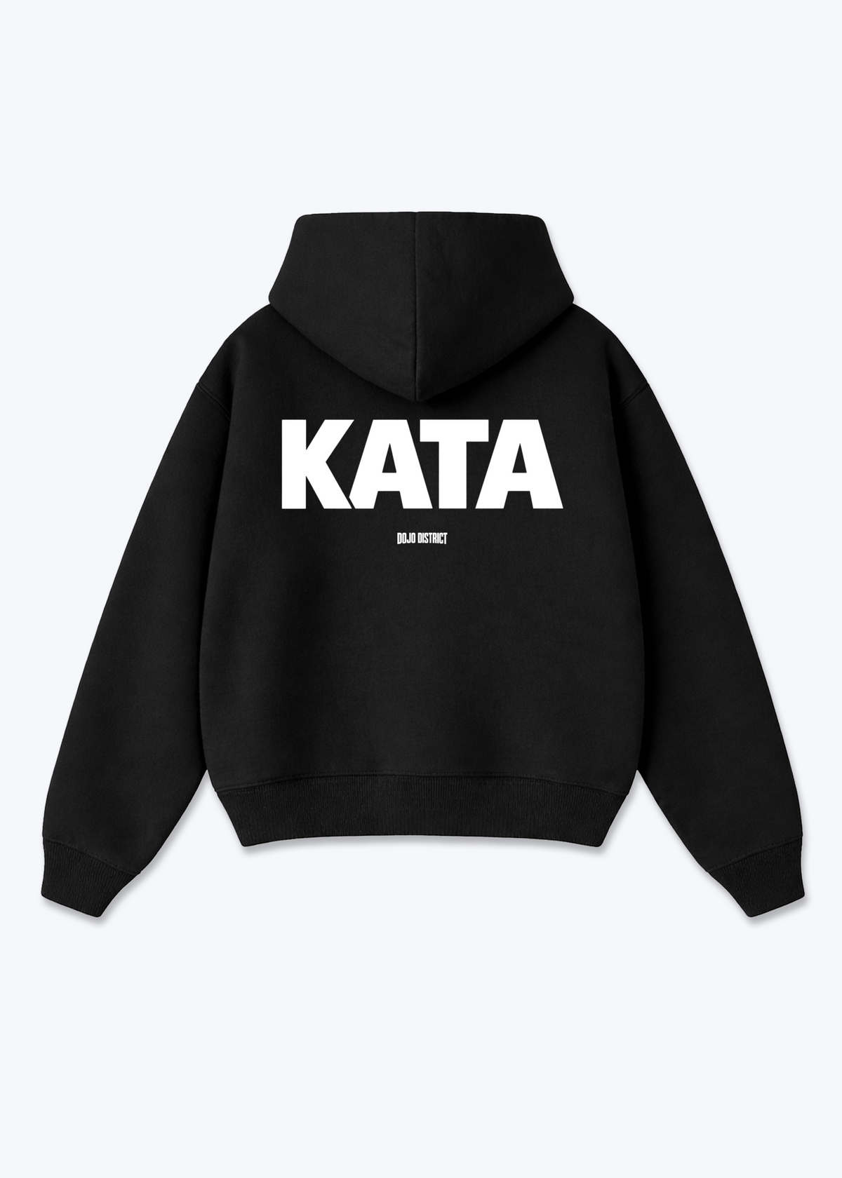 KATA - Oversized Hoodie - Black Back (Designed)