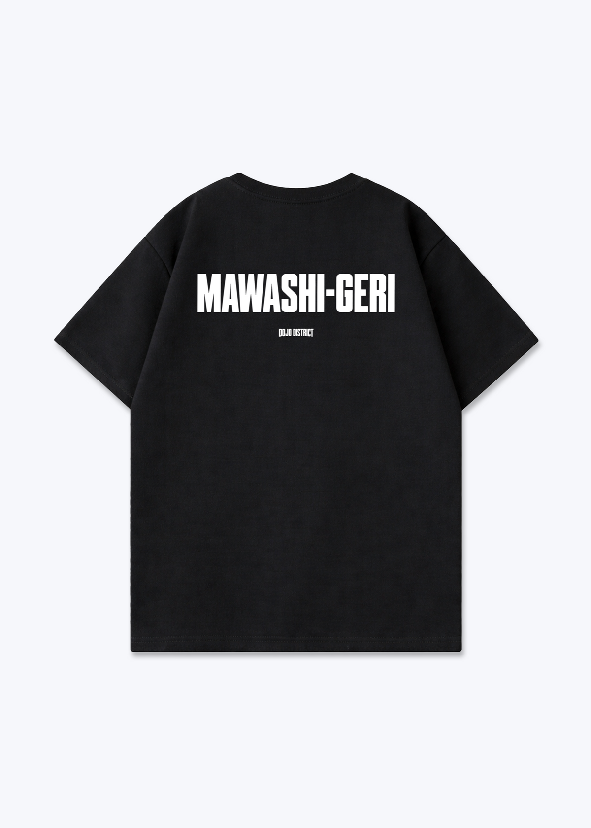 MAWASHI-GERI - Oversized Shirt - Black Back (Designed)