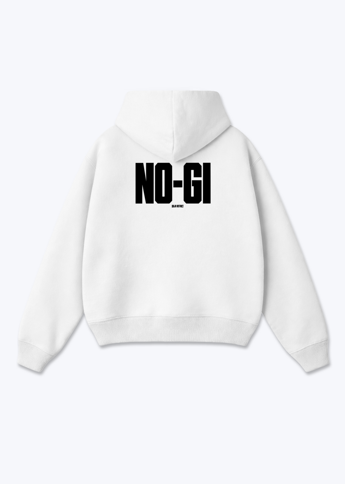NO-GI - Oversized Hoodie - White Back (Designed)