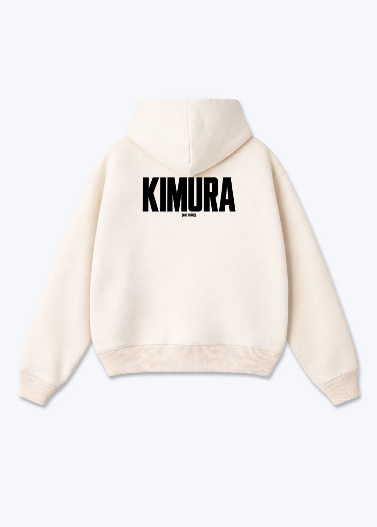 KIMURA - Oversized Hoodie - Beige Back (Designed)