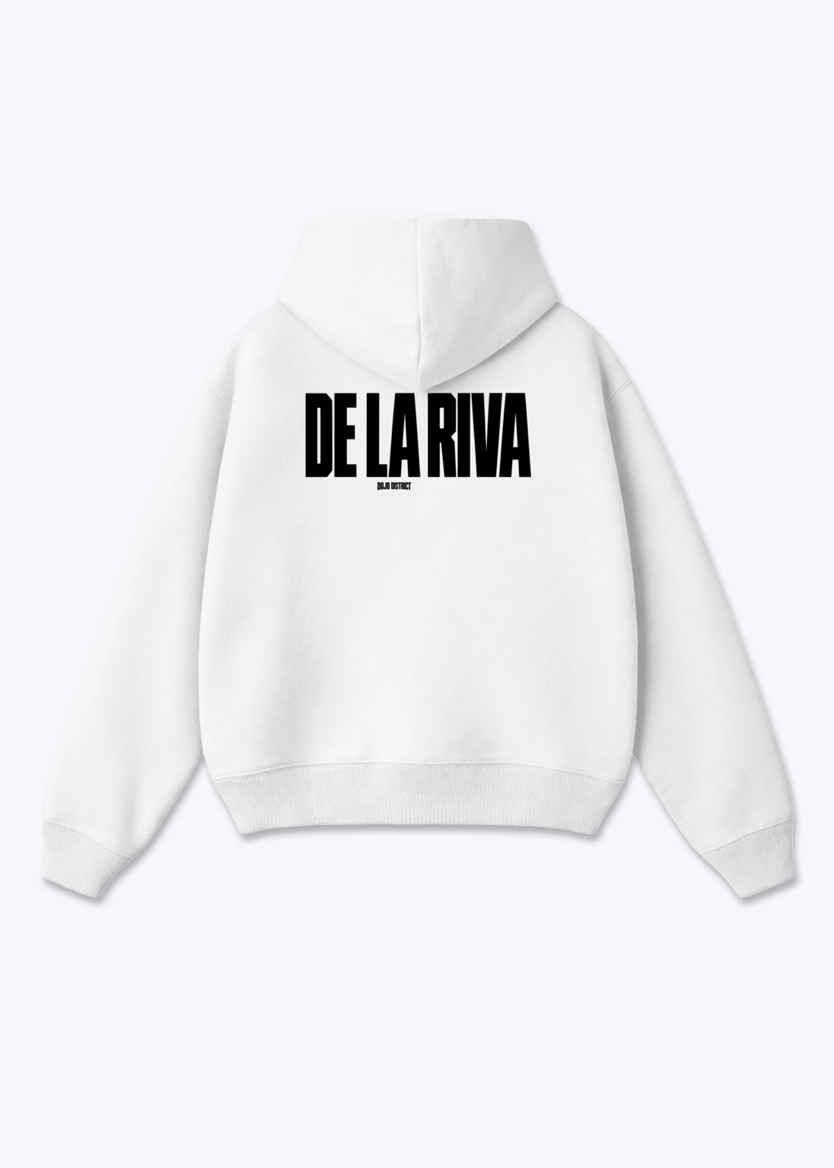 DE LA RIVA - Oversized Hoodie - White Back (Designed)