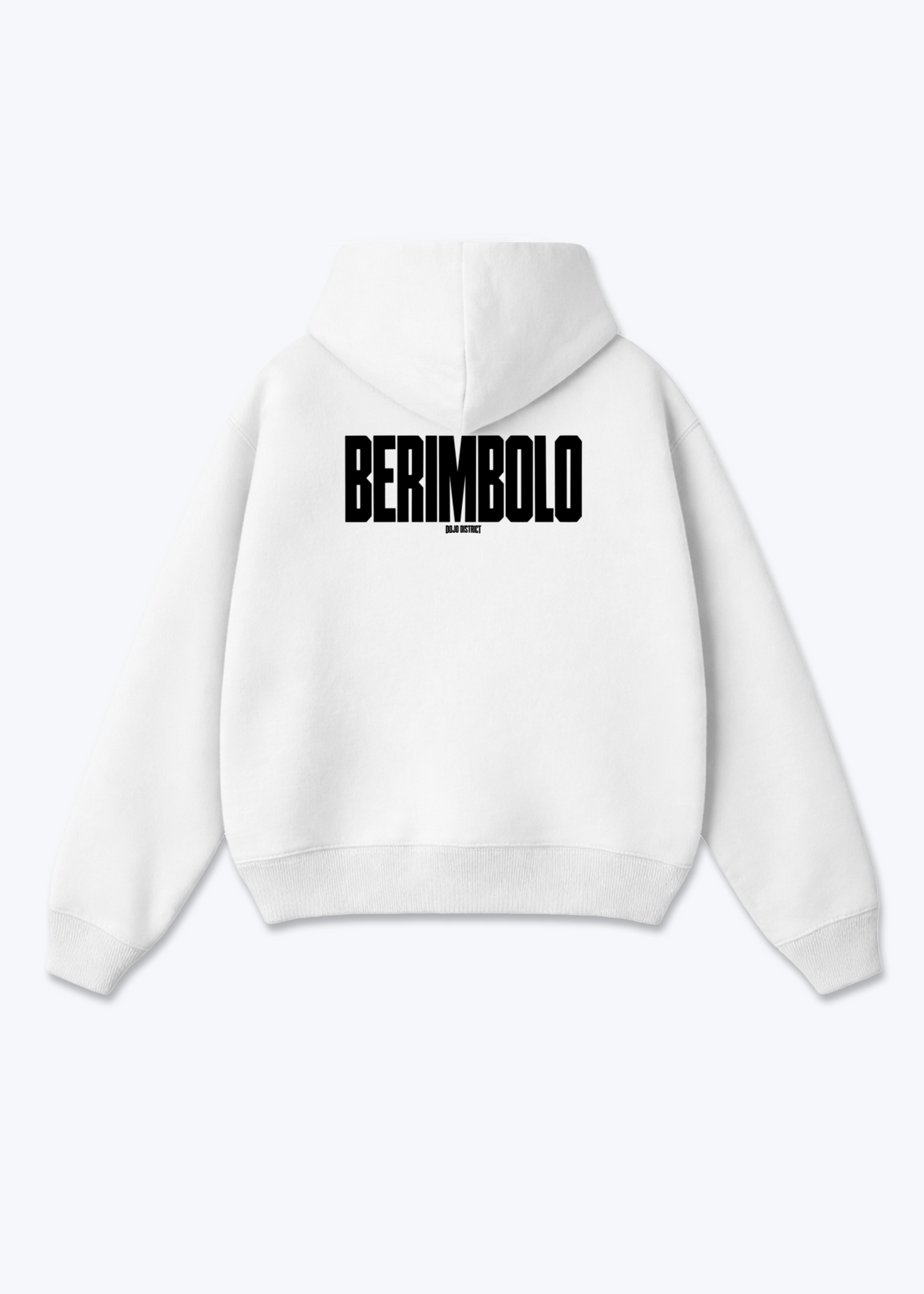 BERIMBOLO - Oversized Hoodie - White Back (Designed)