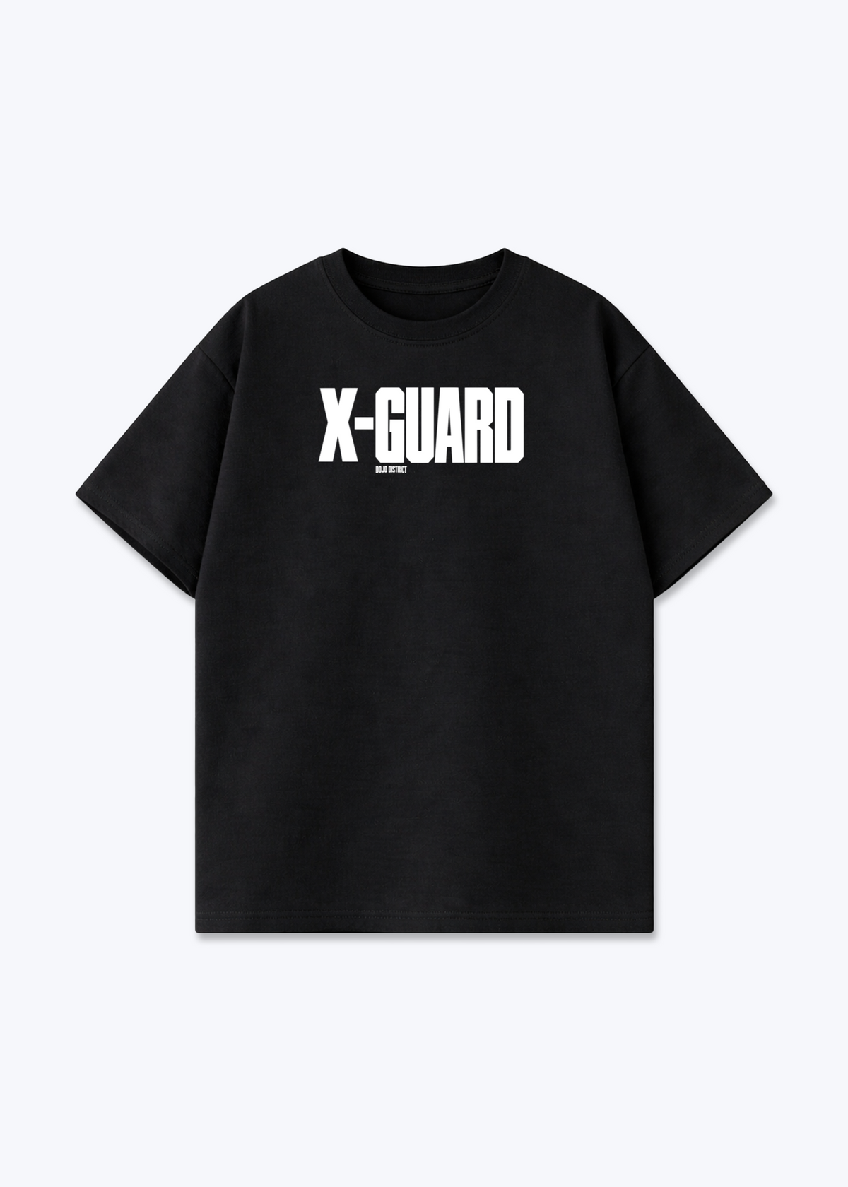 X-GUARD - Oversized Shirt - Black Front (Designed)