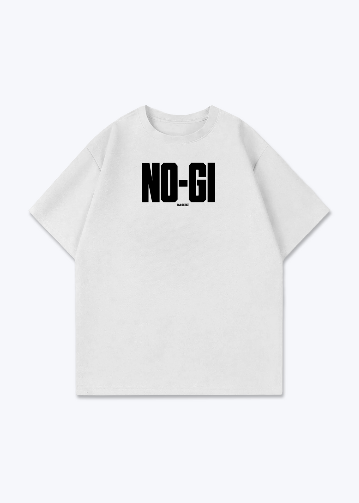 NO-GI - Oversized Shirt - White Front (Designed)