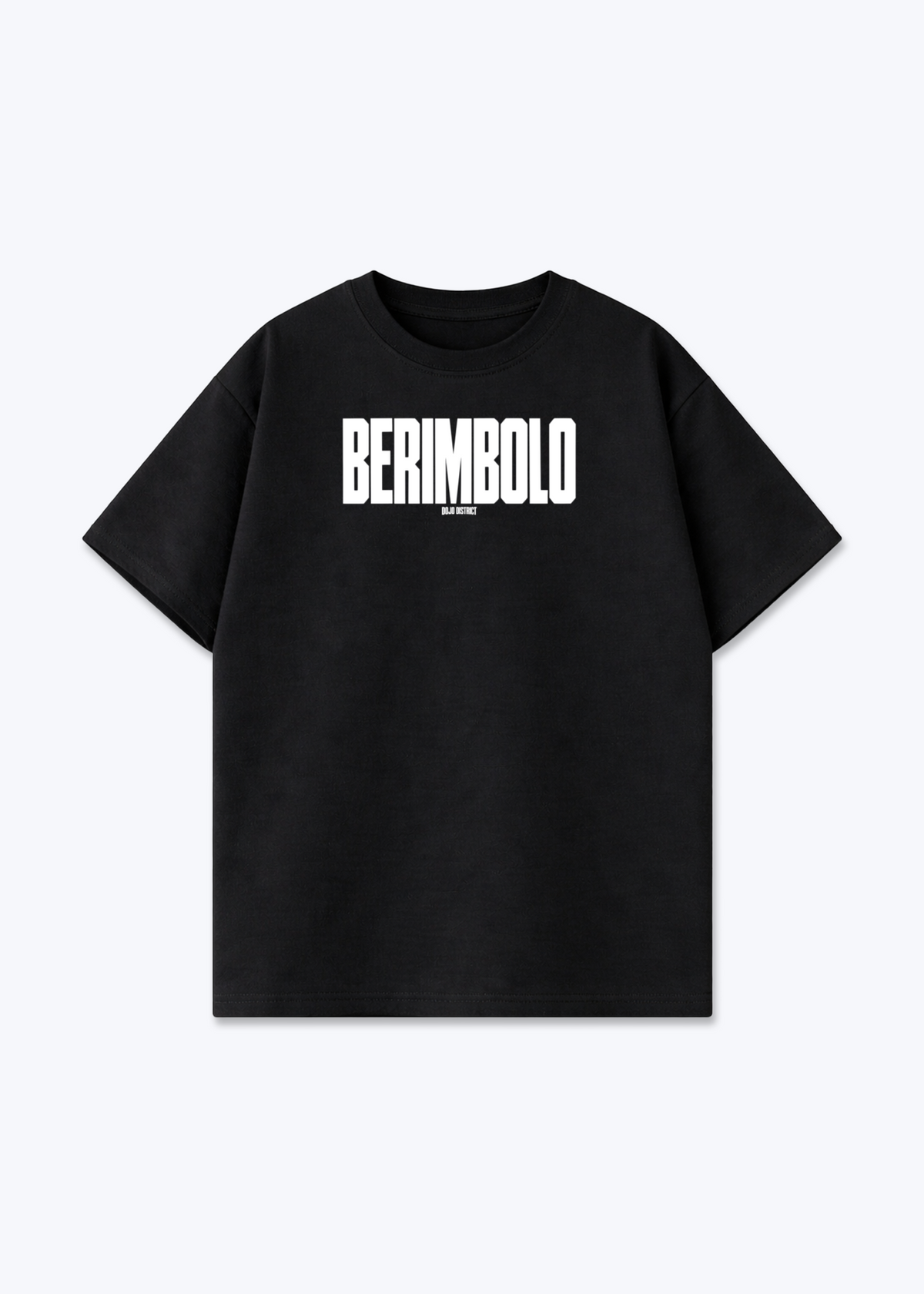 BERIMBOLO - Oversized Shirt - Black Front (Designed)