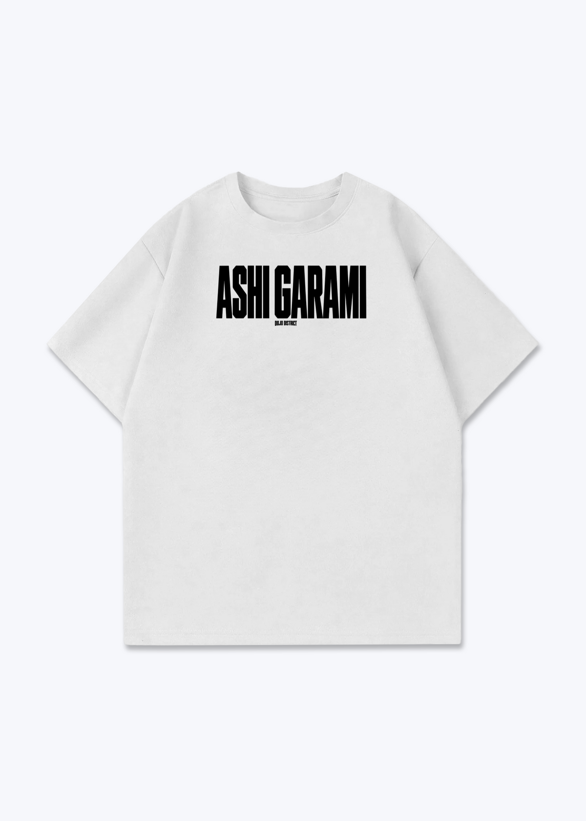ASHI GARAMI - Oversized Shirt - White Front (Designed)